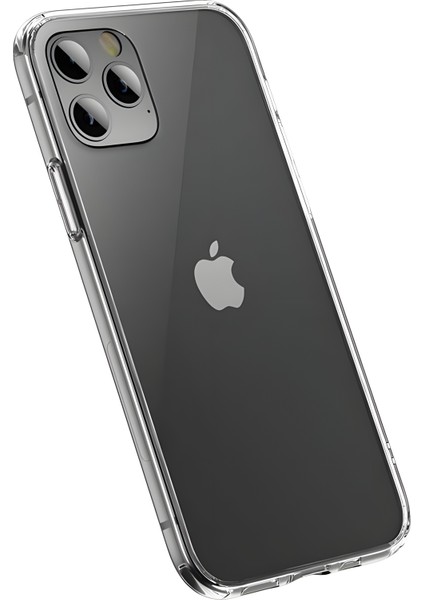 iPhone 12 Pro Max Kılıf Kristal Hava Yastıklı Darbeye Dayanıklı Şeffaf Kılıf