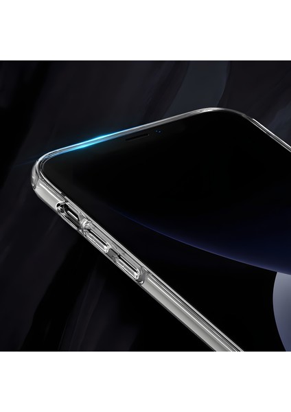 iPhone 12 Pro Max Kılıf Kristal Hava Yastıklı Darbeye Dayanıklı Şeffaf Kılıf