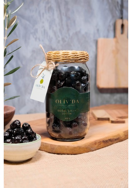 Emeğin Dokusu Serisi Tek Kapak Sele Zeytin 1000 cc