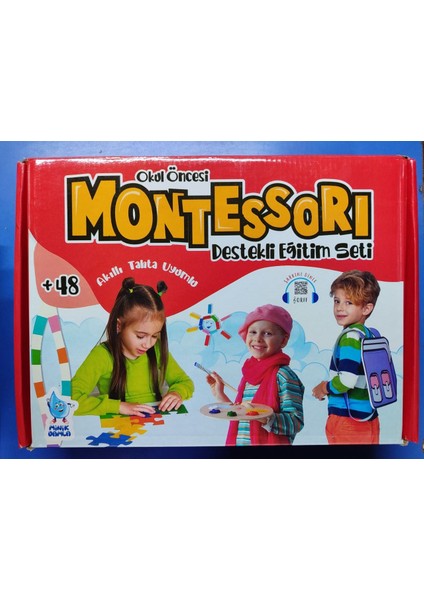 Okul Öncesi Montessori Destekli Eğitim Seti (+48)