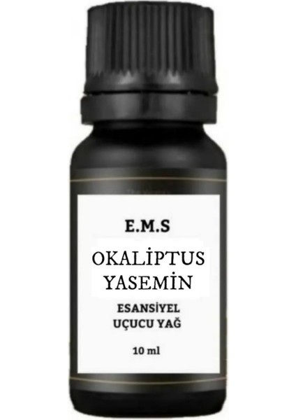 Okaliptus & Yasemin Esansiyel Uçucu Koku Buhurdanlık Yağı 10 ml