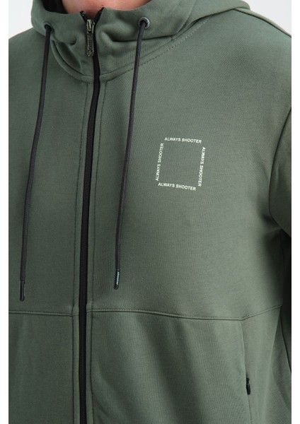 Haki Erkek Eşofman Takımı Mevsimlik Luxe Kalite Pamuklu modelleri