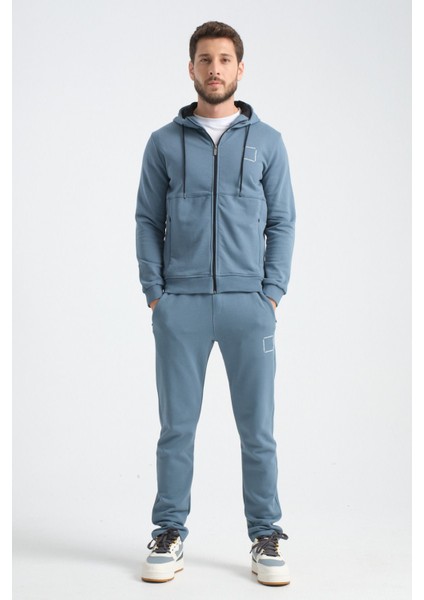 Orman Yeşili Erkek Eşofman Takımı Mevsimlik Luxe Kalite Pamuklu fiyatları