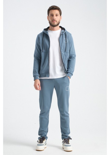 Orman Yeşili Erkek Eşofman Takımı Mevsimlik Luxe Kalite Pamuklu fırsatları