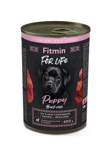 For Life Biftekli Pate Yavru Konserve Köpek Maması 400 gr