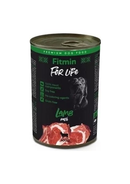 For Life Kuzu Etli Pate Yetişkin Konserve Köpek Maması 400 gr