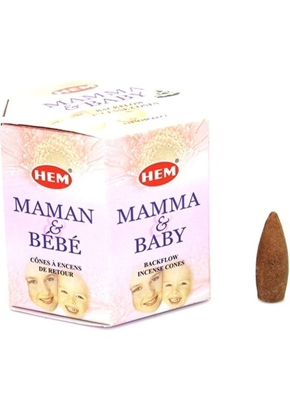 Mama & Baby Aromalı Geri Akış Tütsü ( Backflow )