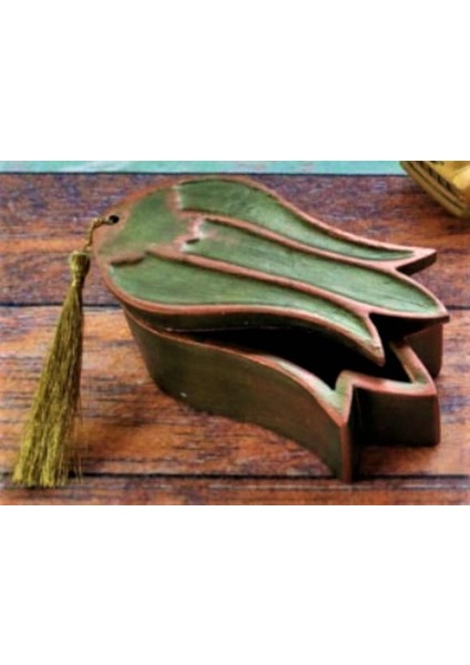 Lale Şeklinde Kutu 14CM Silikon Kalıp K-089