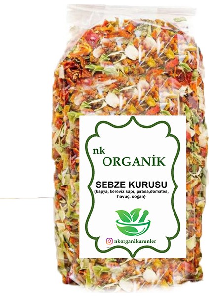 Sebze Kurusu Karışık 1000gr