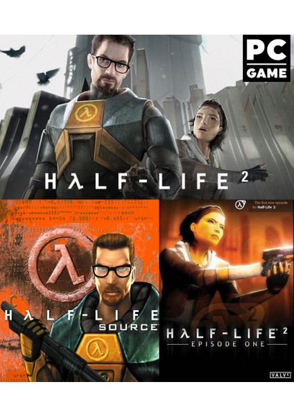 Pc Game Windows Uyumlu Half-Life 2 3 Seri Bir Arada Bilgisayar Oyunu