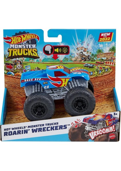 HDX60 Hot Wheels Monster Trucks 1:43 Kükreyen Arabalar modelleri