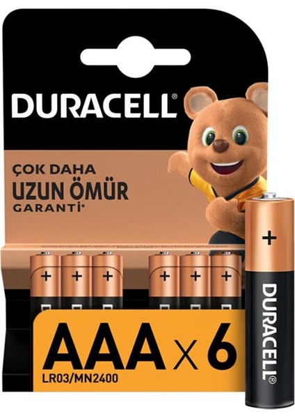 Duracell 6lı Aa Kalem Pil