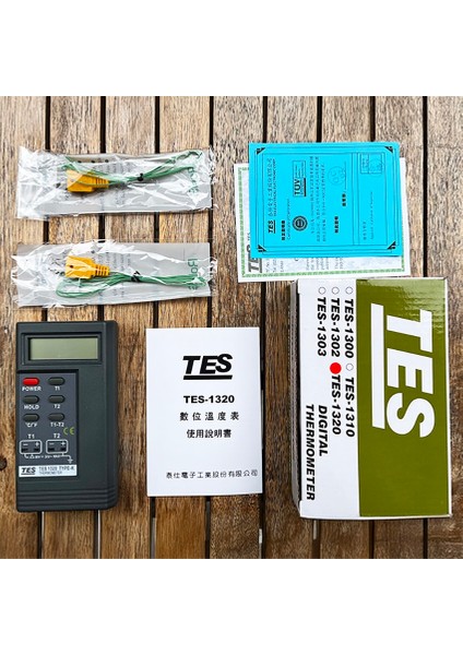 Tes 1320 Iki Girişli K Tipi Prob Okuyucu | Hassas
