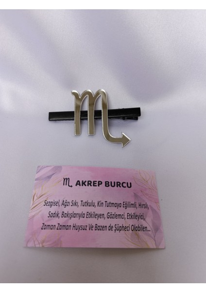 Akrep Burcu Sembollü Pens Toka fiyatları