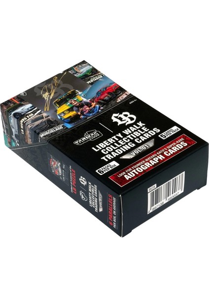Cards Liberty Walk Koleksiyonluk Kartları Cilt 01 Kutu Tc-Lbc-01