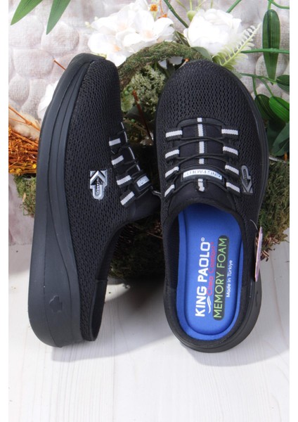 King Lina Anatomik Rahat Esnek Memory Foam Taban Sabo Terlik Kadın Terlik