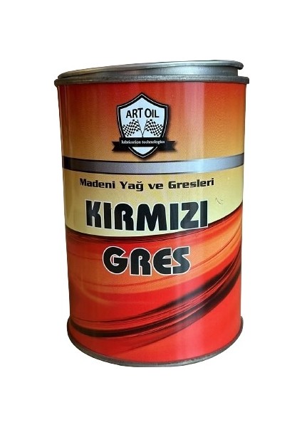 Art Oıl Kırmızı Gres 0,9kg Kutu