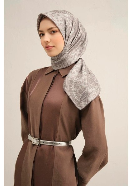 2025 Ilkbahar - Yaz - Dj Saf Ipek Eşarp 9304D01 ( SURA)-9304 modelleri