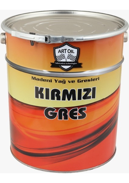 Art Oıl Kırmızı Gres 14KG Kova