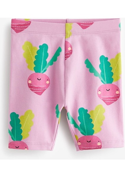 Pamuklu Desenli 4’lü Kısa Tayt Set fiyatları