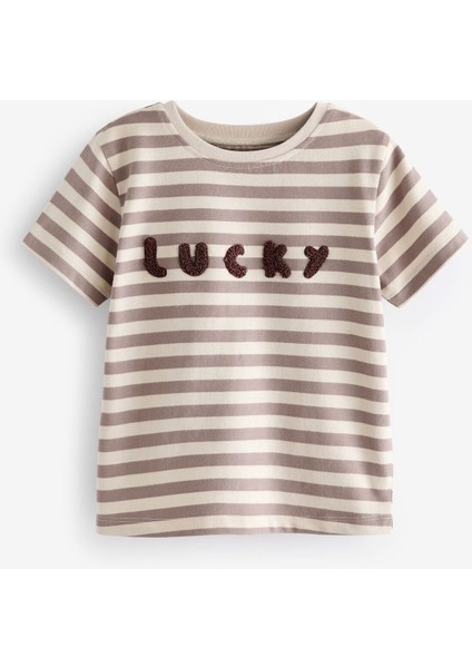 % 100 Pamuklu Kısa Kollu Elma Desenli 3’lü Tshirt Set fiyatları