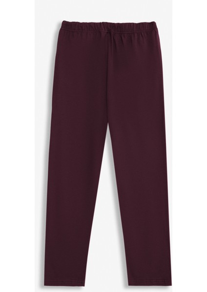 %100 Pamuk Premium Kumaş Erkek Pijama Altı Bordo Relax Fit Beli Ipli Cepli Lastikli Terletmez Esnek Rahat Kesim Nefes Alan Regular