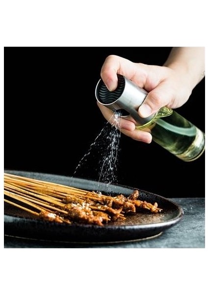 100ML Kapasiteli Şeffaf Spreyli Yağdanlık Sosluk Yağ Püskürtücü Yağ Şişesi modelleri