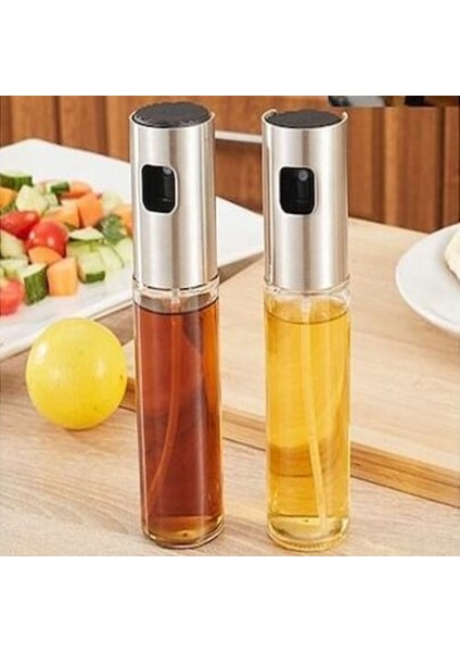 100ML Kapasiteli Şeffaf Spreyli Yağdanlık Sosluk Yağ Püskürtücü Yağ Şişesi indirimleri