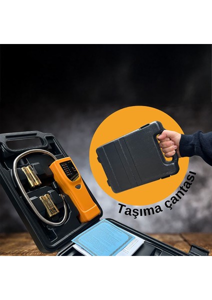 Az 7201 Yanıcı Gazlar İçin Kaçak Dedektörü modelleri