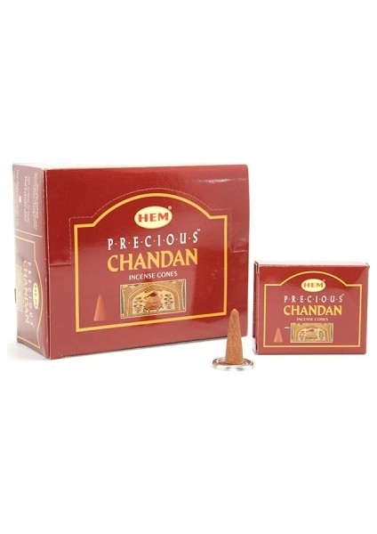 Precious Chandan Aromalı Konik Tütsü