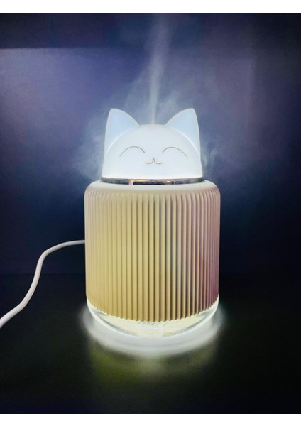 LED Işıklı Ultrasonik Ofis Oda Araç Hava Nemlendirici Buhar Makinesi ve Aroma Difüzör Humidifier fiyatları