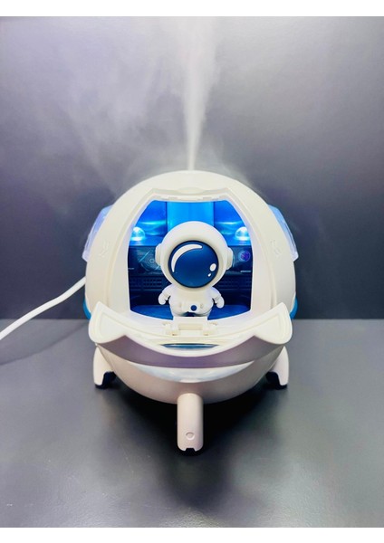 LED Işıklı Ultrasonik Ofis Oda Araç Hava Nemlendirici Buhar Makinesi ve Aroma Difüzör Humidifier