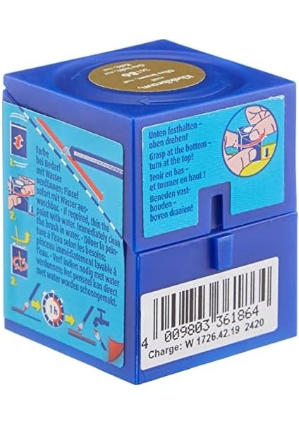 - - Su Bazlı Maket Boyası Zeytin Kahvesi Mat 18 ml (36186)