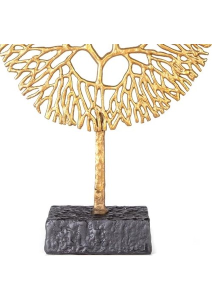 Metal Dekor Ağaç Figürlü Gold-Siyah 16 x 10,5 x 53 cm . fiyatları