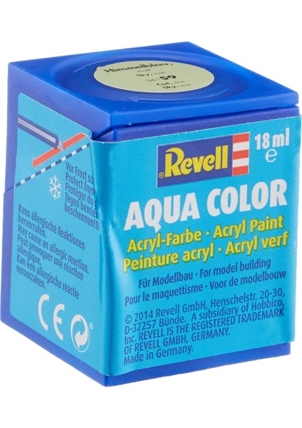 - - Su Bazlı Maket Boyası Sky Mat 18 ml (36159)