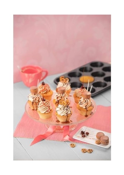 - Home Muffin ve Cup Cake Fırın Tepsisi,muffin Için 12 Bölmeli Fırın Kabı
