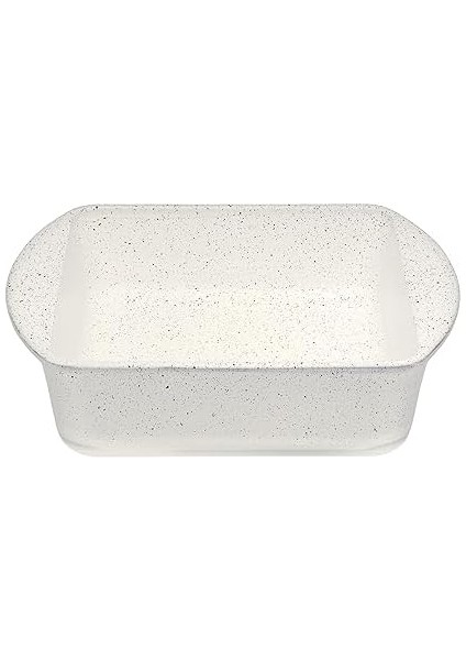 - Non-Stick Kare Fırın Tepsisi, 1000 Cc, Beyaz