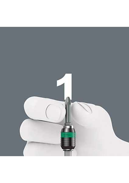- 05023404001 416 R T Kollu Uç Tornavidası, Hızlı Değiştirme Mandrenli, 1/4 Inç x 45 mm