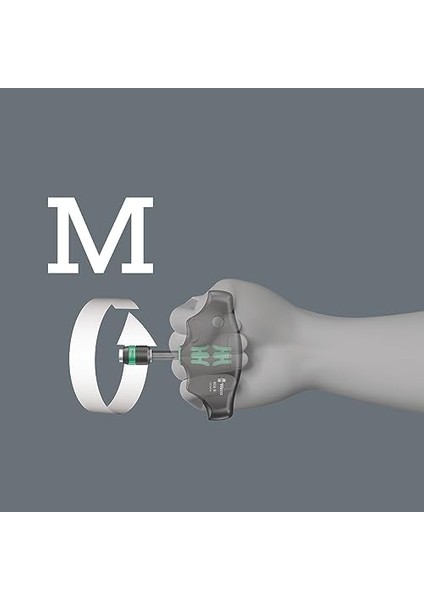 - 05023404001 416 R T Kollu Uç Tornavidası, Hızlı Değiştirme Mandrenli, 1/4 Inç x 45 mm