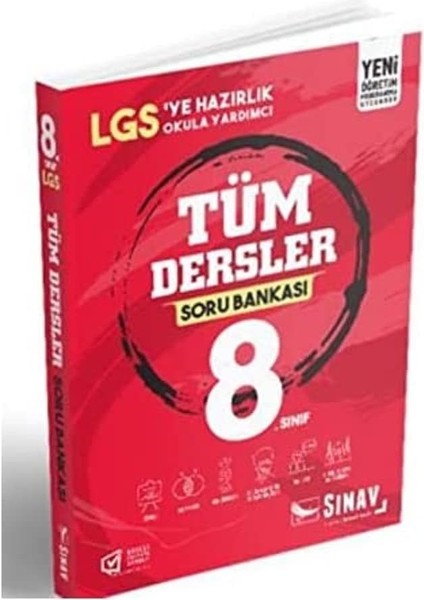 - 8. Sınıf Tüm Dersler Soru Bankası Yeni: Merkezi Sınavlara Hazırlık