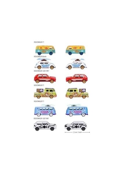 Vw The Originals Deluxe Serisi Volkswagen Golf Mk 1 Kırmızı fiyatları