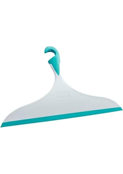 Banyo Xxl Loano, Evrensel Çekçek Kancalı ve Banyo ve Duş Için Ekstra Büyük Silme Yüzeyi, Iz Bırakmadan Çekin, 34 x 21 Cm, Beyaz/açık Mavi