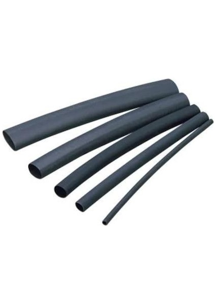 Makaron 14 mm Isı İle Daralan Siyah