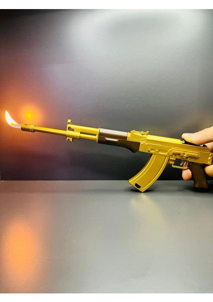 Ak-47 Kalaşnikof Tasarım Gazlı Çakmak 40 cm modelleri