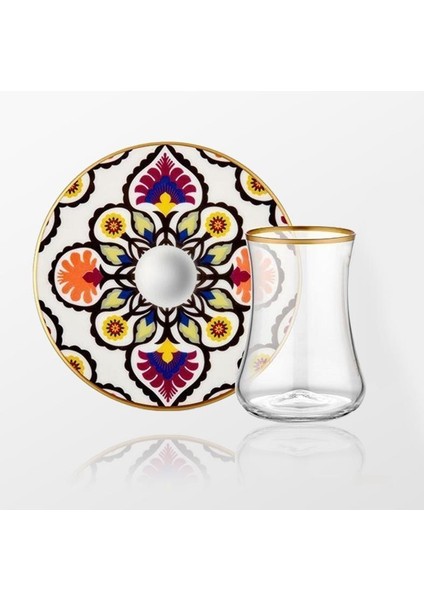 Koleksiyon Dervısh Flora Çay Seti 1 Kişilik