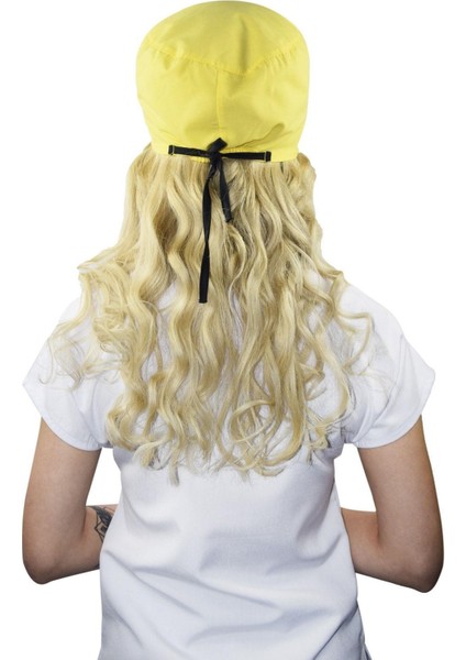 Düz Sarı Hemşire Cerrahi Bone Doktor Ameliyat Saç Bonesi modelleri