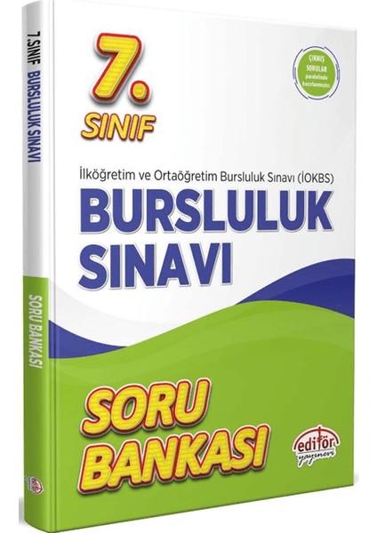 (Sınıf: 7) Bursluluk Sınavı Soru Bankası
