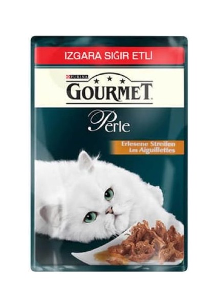 Perle Izgara Sığır Etli Kedi Konservesi 85 gr