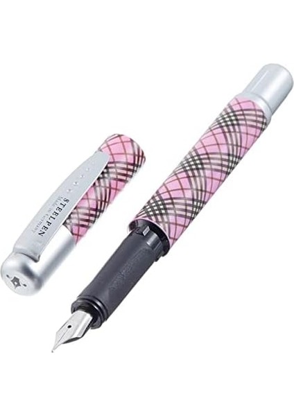 Uludagstore7 Dolma Kalem Pembe Ekose 4542 Dk Sky Serisi Yeni