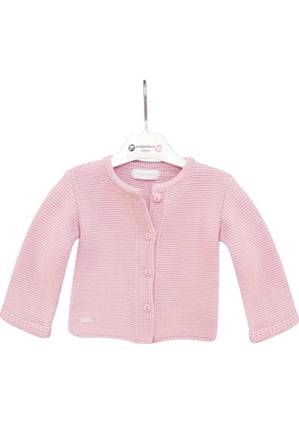 Andywawa AC24333 Basic Bebe Ceket Pink